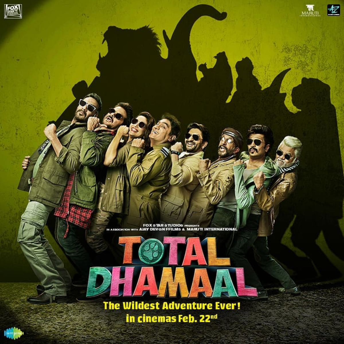 Total Dhamaal first poster Ajay Devgn, Anil Kapoor and Madhuri Dixit film guarantees a fun ride (2)