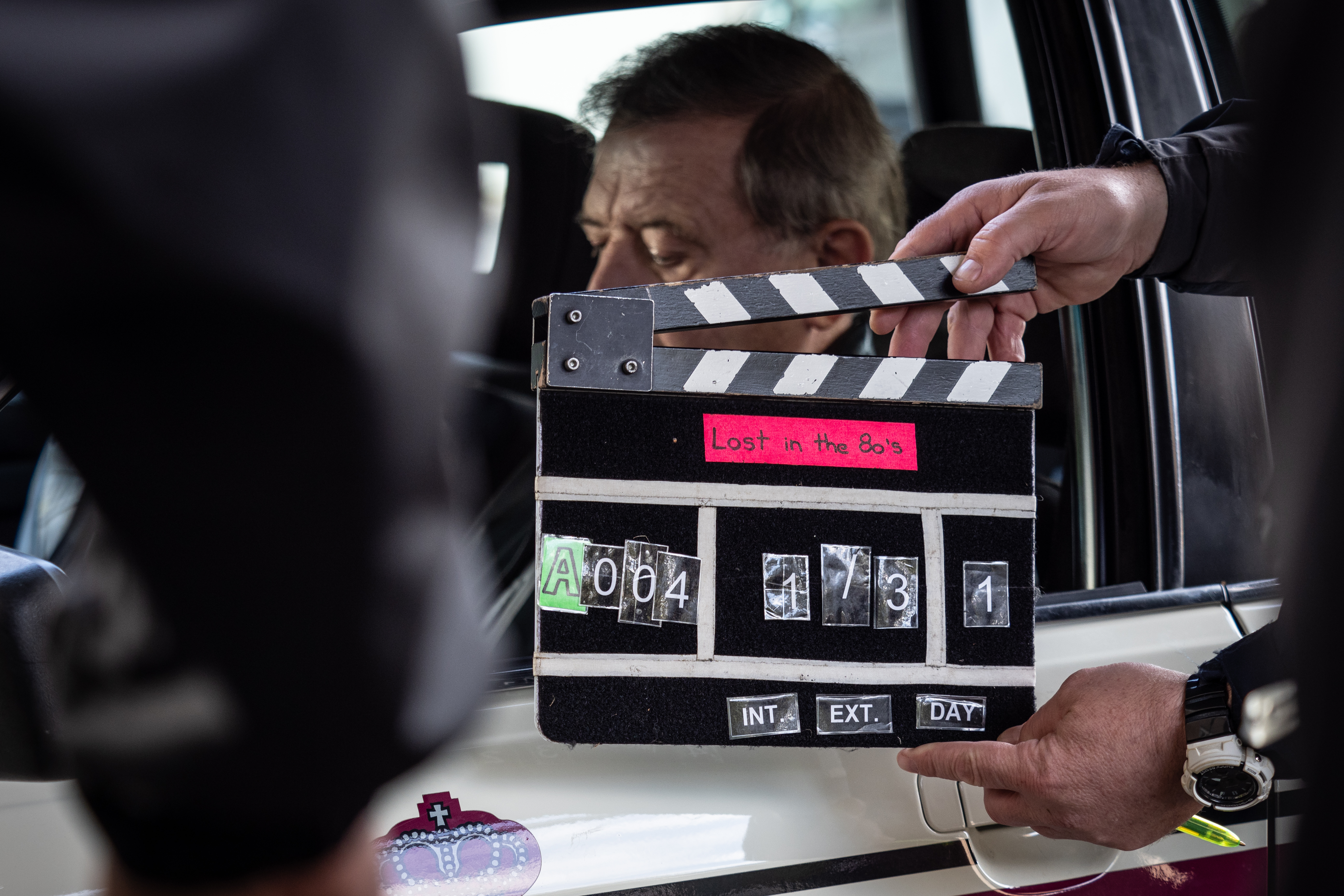 1738_tournage_Lost_in_the_80_s_Andy_Bausch_21_09_2018 - tournage "Lost in the 80's" by Andy Bausch - Luxembourg - Ville -  - 21/09/2018 - photo: claude piscitelli