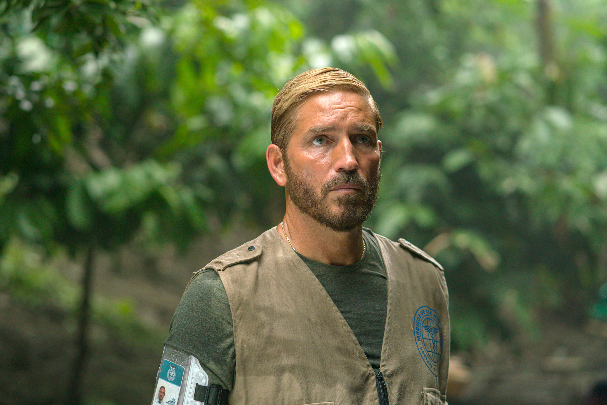 Jim Caviezel in "Sound of Freedom".